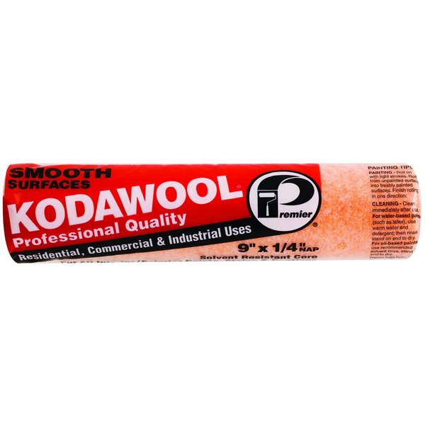 Premier Kodawool Polyester 9 in. W X 1/4 in. Paint Roller Cover R9KW2-14